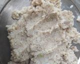 A picture of step 3 of Peanut paneer stuffed Paratha.