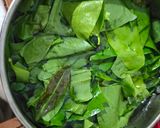 Foto langkah ke 1 dari resep Tumis Daun Melinjo/ so Ala Thailand (Bai Leng Pad Khai).
