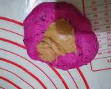 Red Dragon Fruit Bun - Banh Mi Thanh Long Nui langkah memasak 5 foto