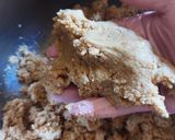 Foto del paso 2 de la receta: Turrón tipo mazapán con almendras, mantequilla de maní y cacao amargo