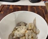 A picture of step 4 of Honey Walnut Shrimp.