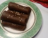 Foto langkah ke 6 dari resep Dadar gulung isi coklat.