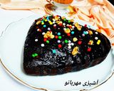 عکس مرحله 2 از دستور کیک شکلاتی خیس بدون تخم مرغ و شیر