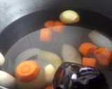 Foto del paso 3 de la receta Alubias con bacalao y trompetas de la muerte