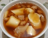 รูปขั้นตอนการทำที่ 4 ของ ต้มจืดเต้าหู้ไข่ไก่ เห็ดภูฎานและโปรตีนเกษตร