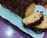 Foto langkah ke 6 dari resep Bolu Gulung Coklat Meses Ekonomis.