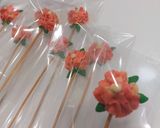 Foto langkah ke 7 dari resep Buket Kukis Semprit Tanpa Telur (Eggless Bouquet Cookies)🌺.