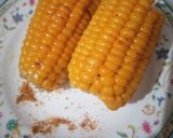 A picture of step 3 of Spicy corn on the cob.