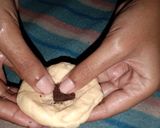 Foto langkah ke 8 dari resep Roti goreng isi cokelat(dari talas dan singkong).