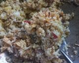 Foto langkah ke 3 dari resep Nasi Goreng Ikan Kering.