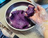 氣炸 扭紋&花型紫薯麵包的食譜步驟2照片