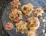 A picture of step 2 of Mini bread pizzas#Kids Recipe contest.