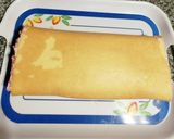 Foto del paso 3 de la receta: Brazo de gitano de crema de frutillas 🍓