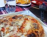 Foto langkah ke 4 dari resep Beef melting cheese mashroom pizza.