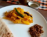 A picture of step 5 of Mixed Seeds Powder Chutney (with Karela, Tarbuz, Kaddu Ka Beej).