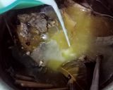 Foto langkah ke 7 dari resep Sop Kaki Kambing Kuah Susu.