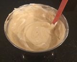 A picture of step 8 of Vertical Chocolate Layer Cake with French Vanikka Cream Frosting.