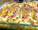A picture of step 1 of Chicken Macaroni Pie 😍❤.