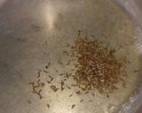 A picture of step 3 of Arvi Gosht.