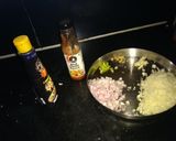 A picture of step 2 of Veg momos.