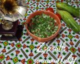 A picture of step 3 of Lebanese Tabbouleh Salad.