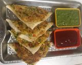 A picture of step 10 of Bread rava toast.