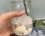 Hình bước làm 2 của món Matcha Tàu Hũ Đậu Đỏ 🫘
