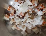 A picture of step 2 of Schezwan paneer crispy.