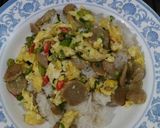 Foto langkah ke 2 dari resep Orak Arik Telur Baso Pedas.