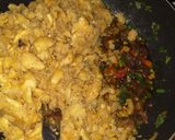 Foto del paso 5 de la receta: Majado de plátanos verdes y mollejitas casi como seco de chavelo