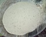 A picture of step 1 of Celery chapati.