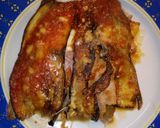 Foto del passaggio 4 della ricetta Timballo di melanzane fritte