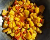 आलू टमाटर की सब्जी (aloo tamatar ki sabzi recipe in Hindi) रेसिपी चरण 6 फोटो