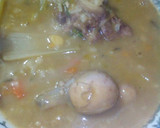 Foto del paso 4 de la receta: Sopa de crema de alverjas con cordero