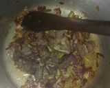 A picture of step 4 of Peas beef stew.
