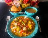 A picture of step 5 of Ragda Samosa Chaat - Potluck Party Snacks - My First Dish of New Year 2026.