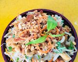 Hình bước làm 5 của món Mít trộn chay
