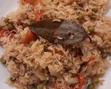 A picture of step 3 of Pulao.