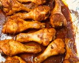 A picture of step 2 of Skinned Baked  chicken drumsticks.