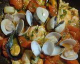 Foto del paso 4 de la receta: Espaguetis negros con marisco