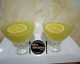 A picture of step 5 of Cucumber ginger and orange juice.