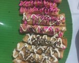 Foto langkah ke 5 dari resep Banana roll kulit pangsit.