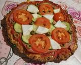 Diétás túrópizza recept fázis 4 fotója