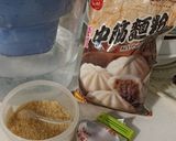 Foto langkah ke 1 dari resep Bolu Ubi Ungu Kukus.
