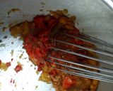 A picture of step 6 of Miyar zogale (moringa soup).