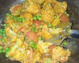 A picture of step 5 of #Veg_Biryani😋😋😋.