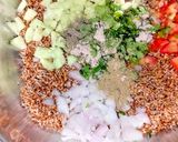 A picture of step 6 of Sprouted ragi salad.