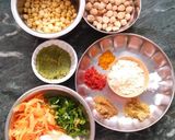 A picture of step 1 of Soya chanadaal pattice.