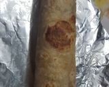 A picture of step 10 of Chicken Chutney Roll 😋.