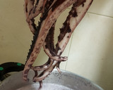 Foto del paso 5 de la receta: Patas de Calamar fritas al ajillo con pimentón